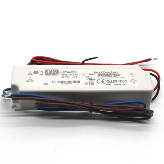 Transformador Led MW LPV 35W